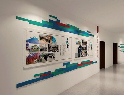 南川企业文化墙用什么材料好？