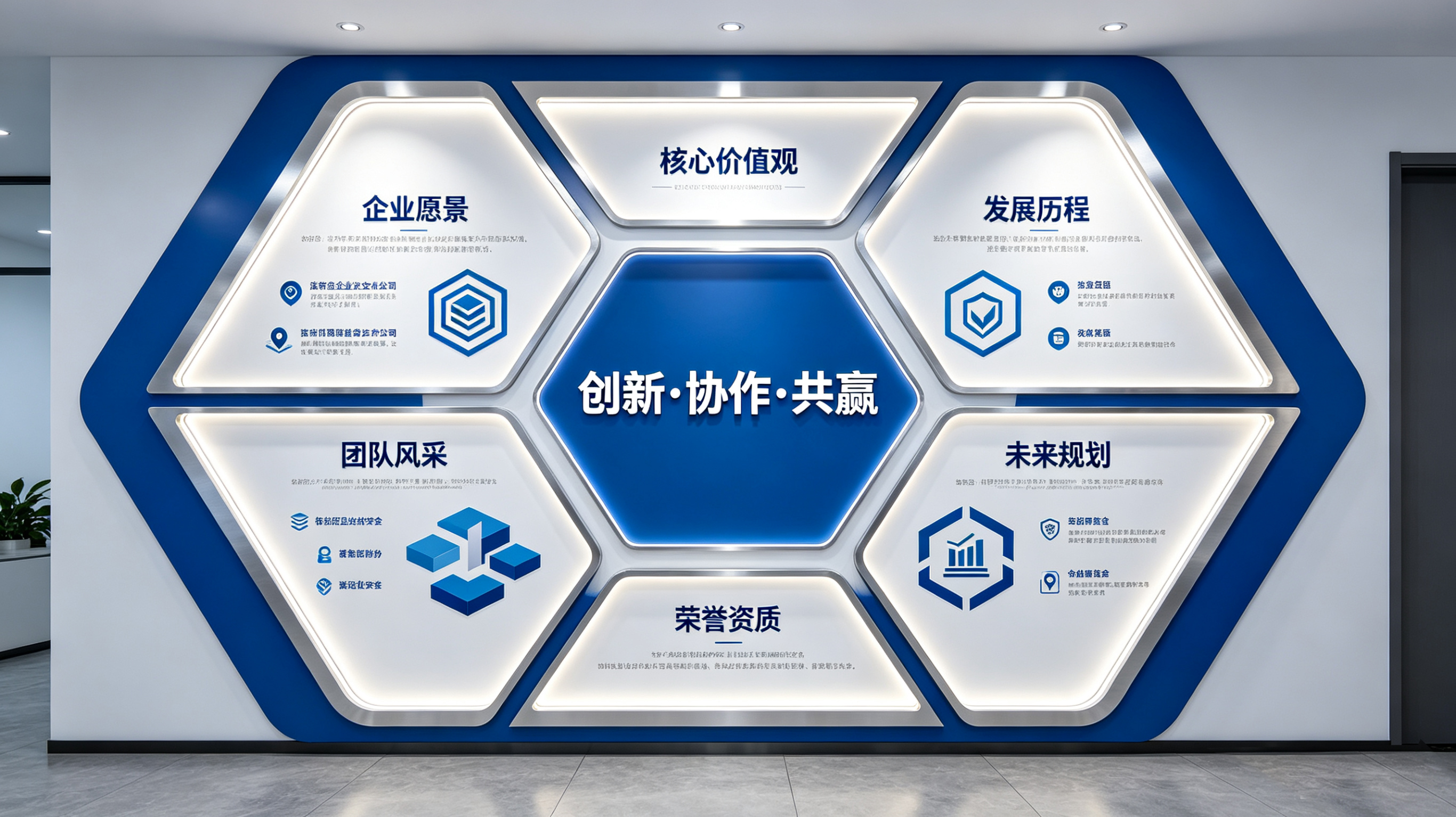 南川企业文化墙六边形避坑指南（新手常犯5个错误）